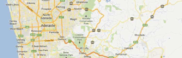 Adelaide and surrounding areas